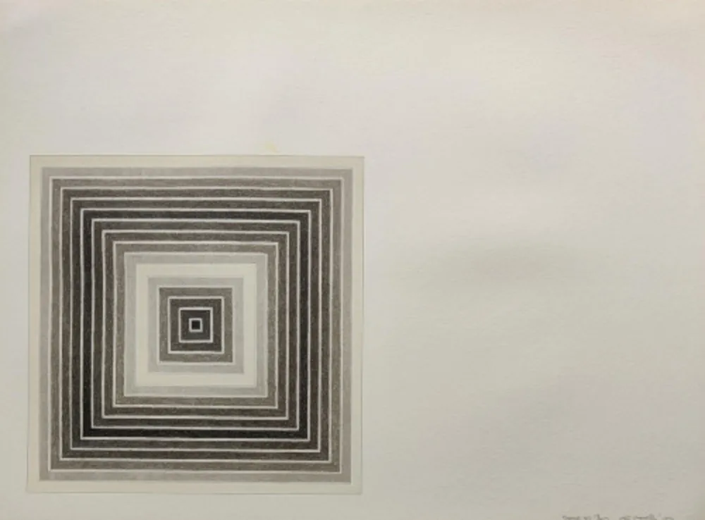 Литография Stella - Sharpesville, from Multicolored Squares I