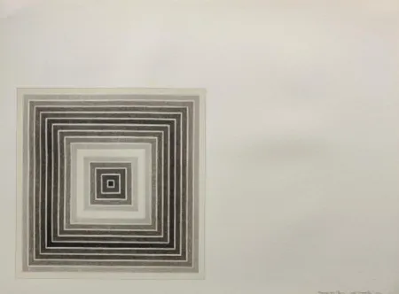 Литография Stella - Sharpesville, from Multicolored Squares I