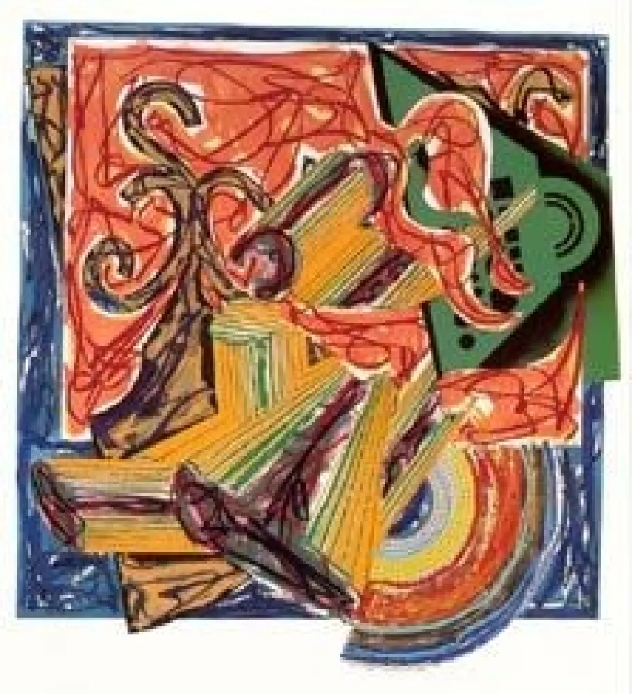 Сериграфия Stella - THE BUTCHER CAME AND SLEW THE OX