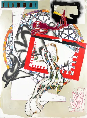 Литография Stella - The Pacific, from The Waves I