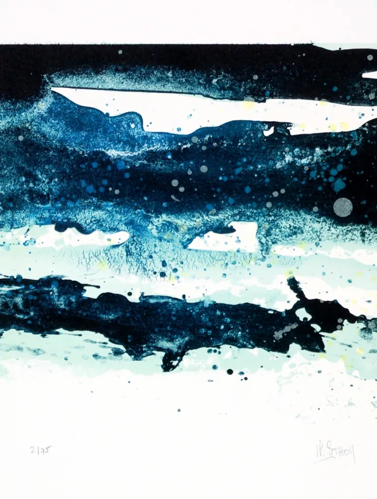 Литография Stholl - Fraktion de contre vagues