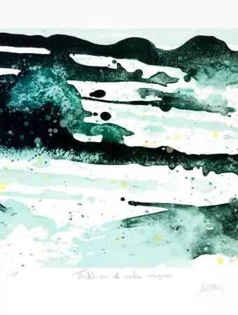 Литография Stholl - Fraktion de contre vagues