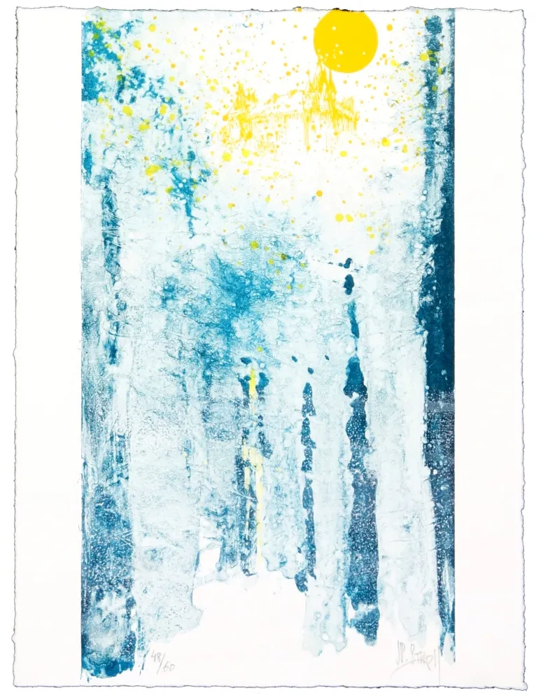 Литография Stholl - Le petit poucet 1