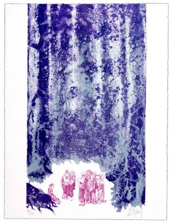 Литография Stholl - Le petit poucet 3