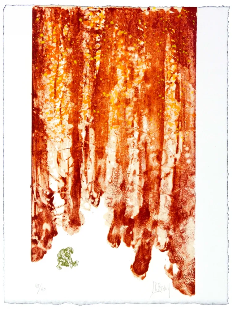 Литография Stholl - Le petit poucet 4