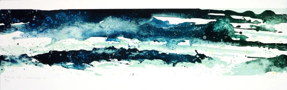 Литография Stholl - Roches & roll à contre vague 1