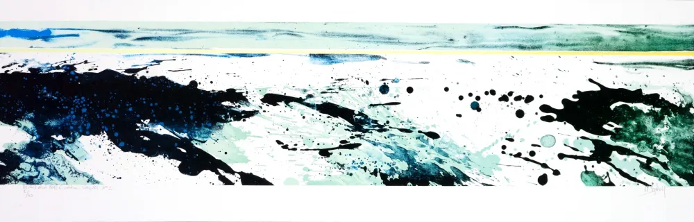 Литография Stholl - Roches & roll à contre vague 2