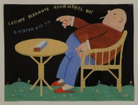 Монотип Stöcklin - LEICHTE ELEGANTE ROHRMÖBEL BEI G.KIEFER & CO. A.G