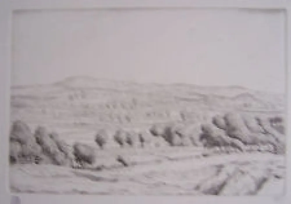 Гравюра Strang - A Sussex Farm