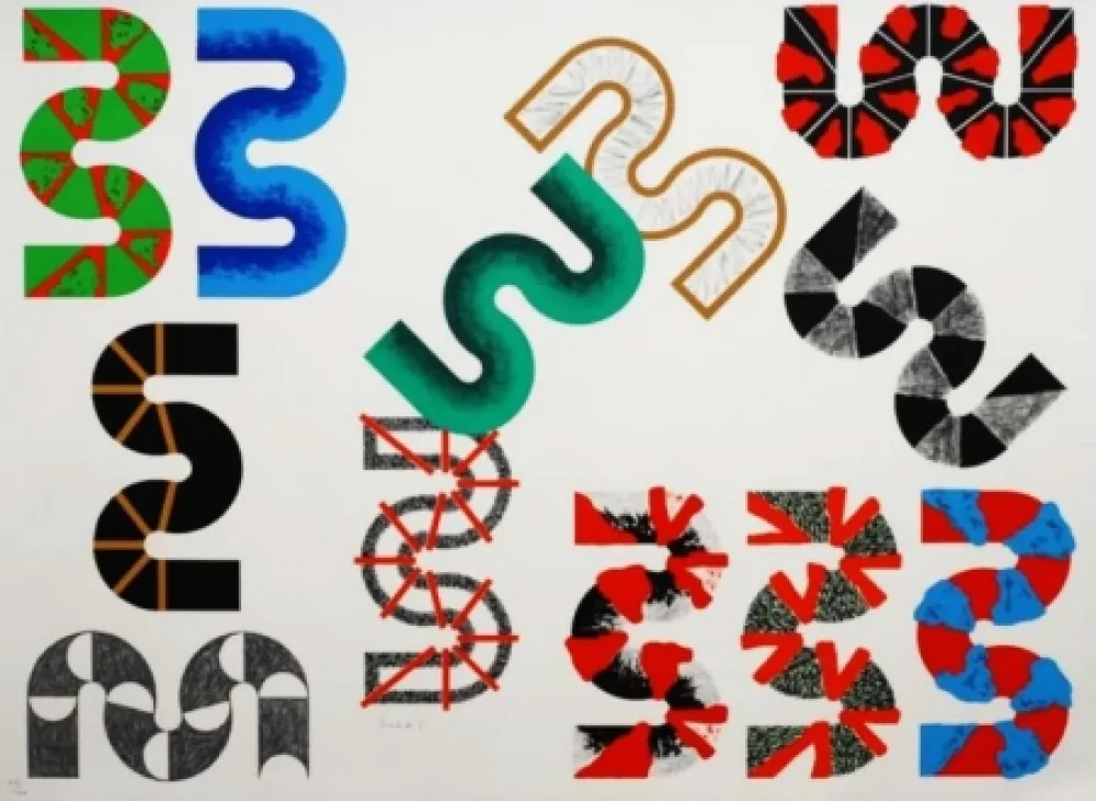 Литография Sugai - Groupe S