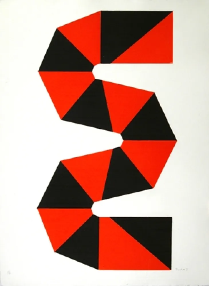 Акватинта Sugai - Juillet 93