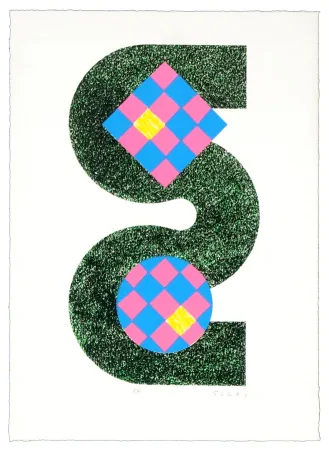 Литография Sugai - Sans titre 