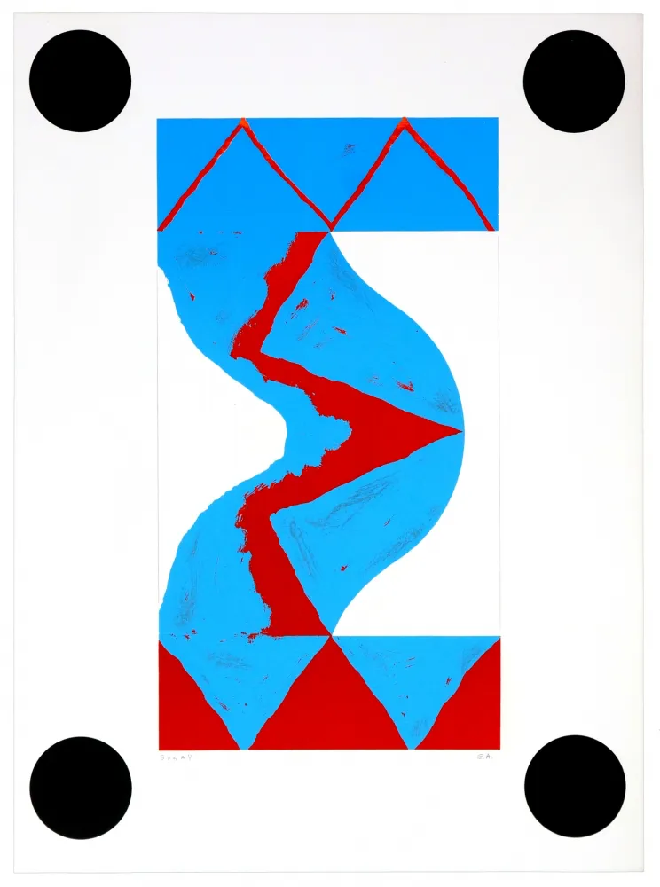 Литография Sugai - Sans titre