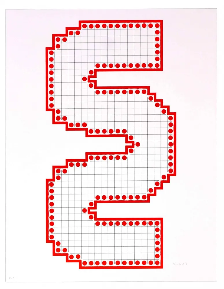 Литография Sugai - Sans titre