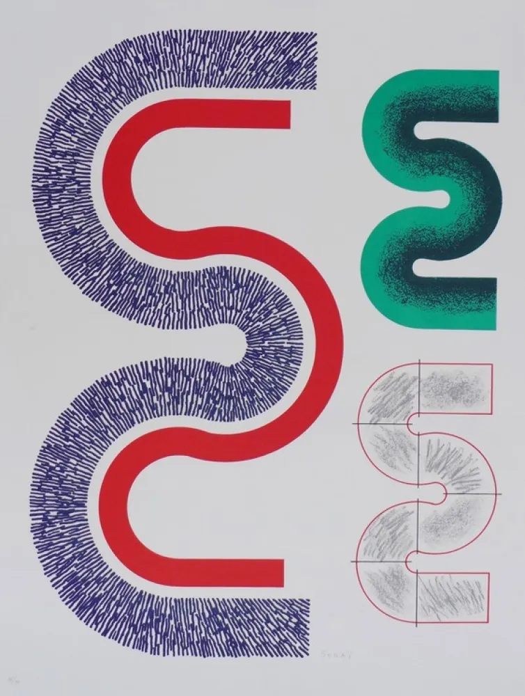 Литография Sugai - Trois S