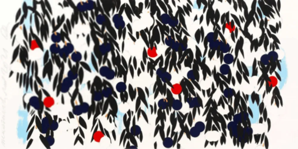 Многоэкземплярное Произведение Sultan - Mimosa with Red