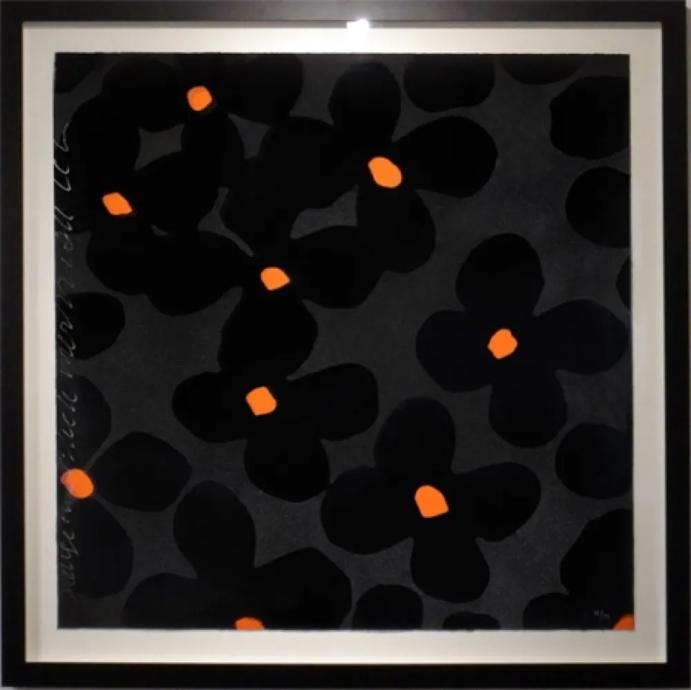 Сериграфия Sultan - Orange & Black