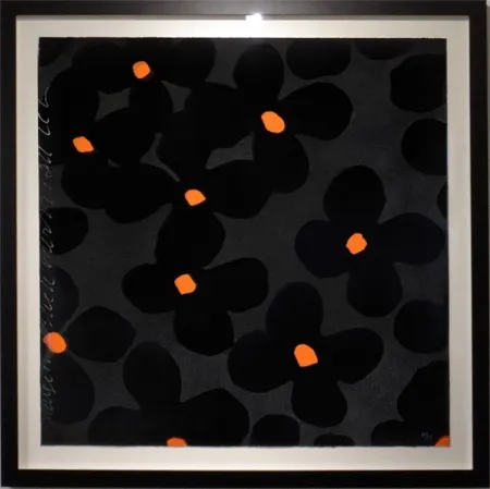 Сериграфия Sultan - Orange & Black