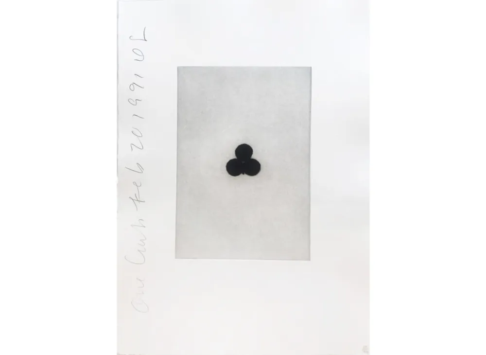 Акватинта Sultan - Playing Cards (Ace of Clubs)