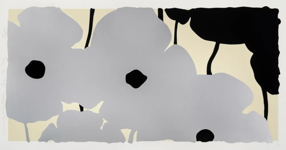 Сериграфия Sultan - Silver Poppies