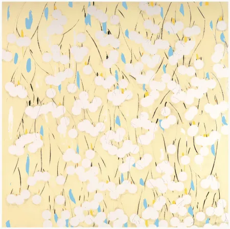 Сериграфия Sultan - White Mimosa