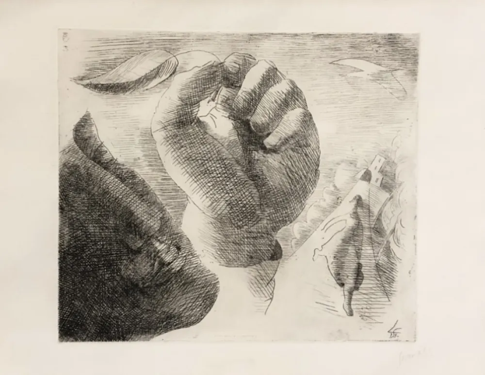 Гравюра Survage - Composition surréaliste