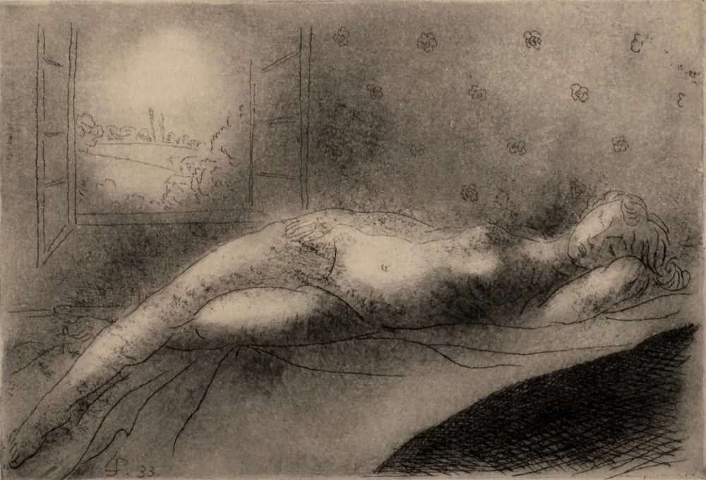 Гравюра На Дереве Survage - Composition surréaliste (A), 1933