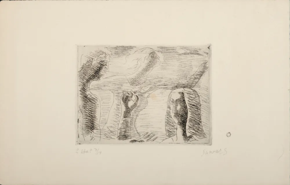 Офорт Survage - Composition surréaliste (G), c. 1930s