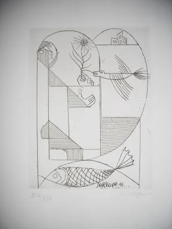 Офорт Survage - The international avant garde 4