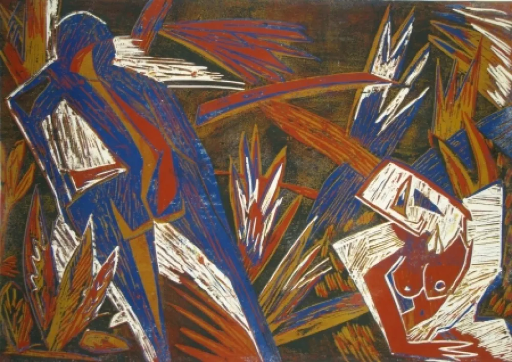 Гравюра На Дереве Süß - Sommer (Summer)