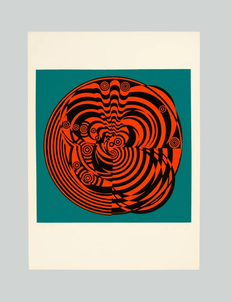 Сериграфия Sutej - Composition