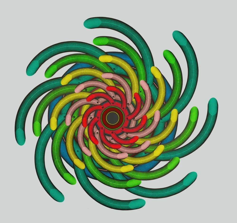 Сериграфия Sutej - Krug u boji