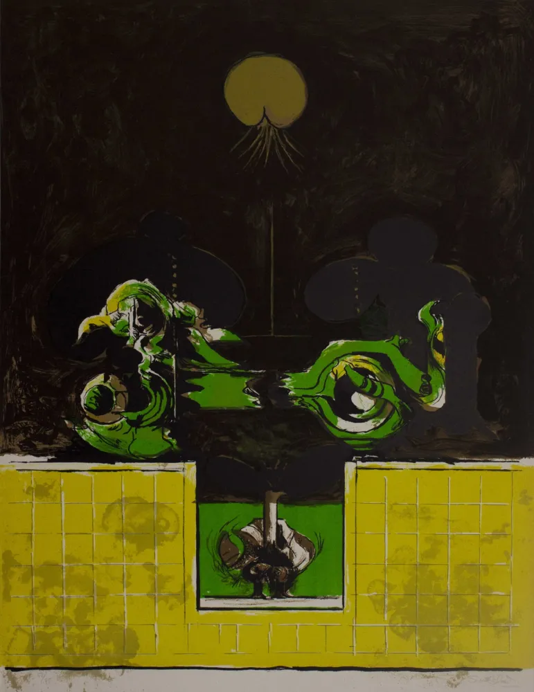 Литография Sutherland - La brèche