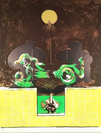 Литография Sutherland - La Brèche