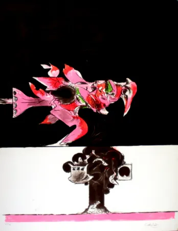 Литография Sutherland - Oiseau de feu II