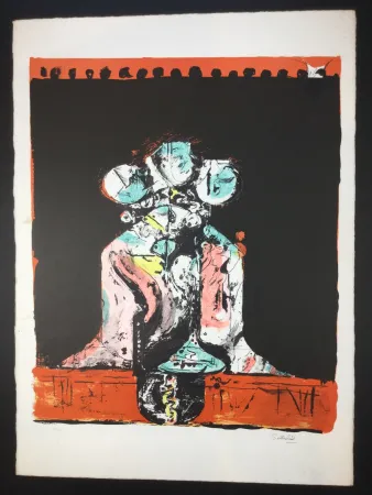 Литография Sutherland - Roche Tricéphale