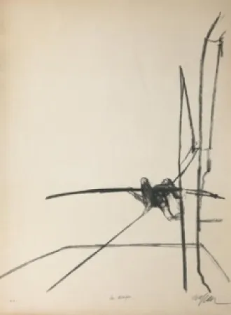 Литография Szafran - Funambule