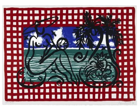 Литография Szczesny - Bathers on Mustique