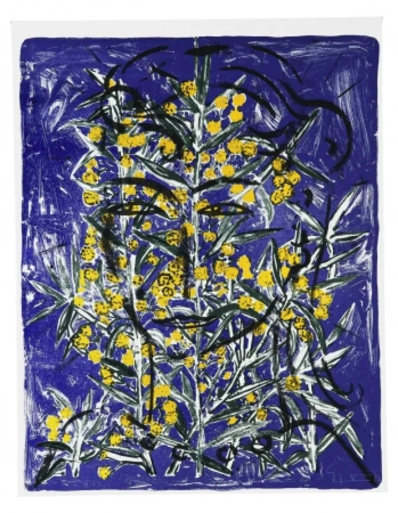 Сериграфия Szczesny - Eva with Mimosa