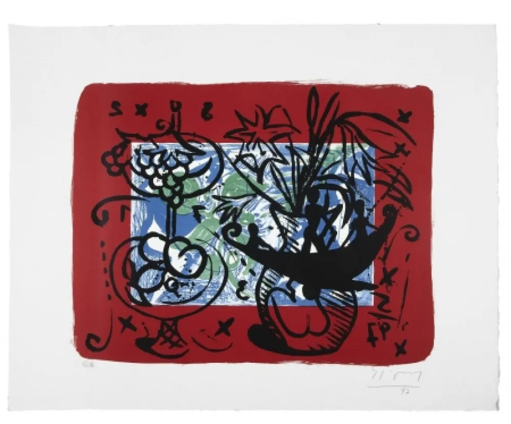 Литография Szczesny - Fruit Still Life