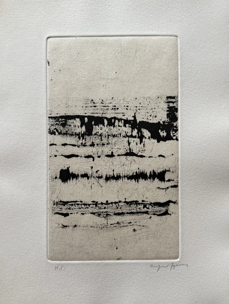 Офорт Szenes - Sans titre, 1976