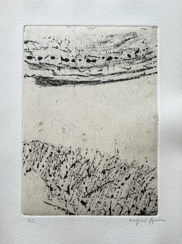 Офорт Szenes - Sans titre, 1976