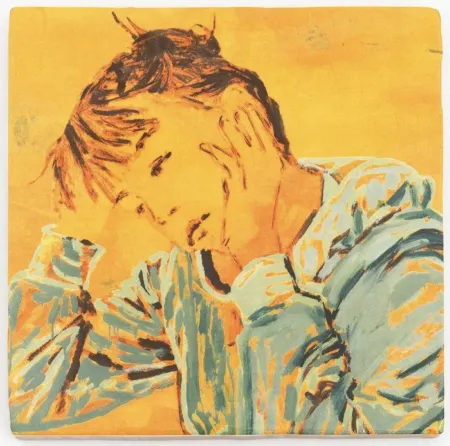 Керамика Tabouret - Self-portrait at the Table