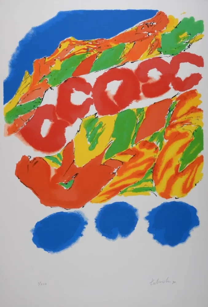 Сериграфия Tabuchi - Composition