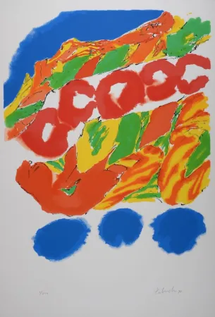 Сериграфия Tabuchi - Composition