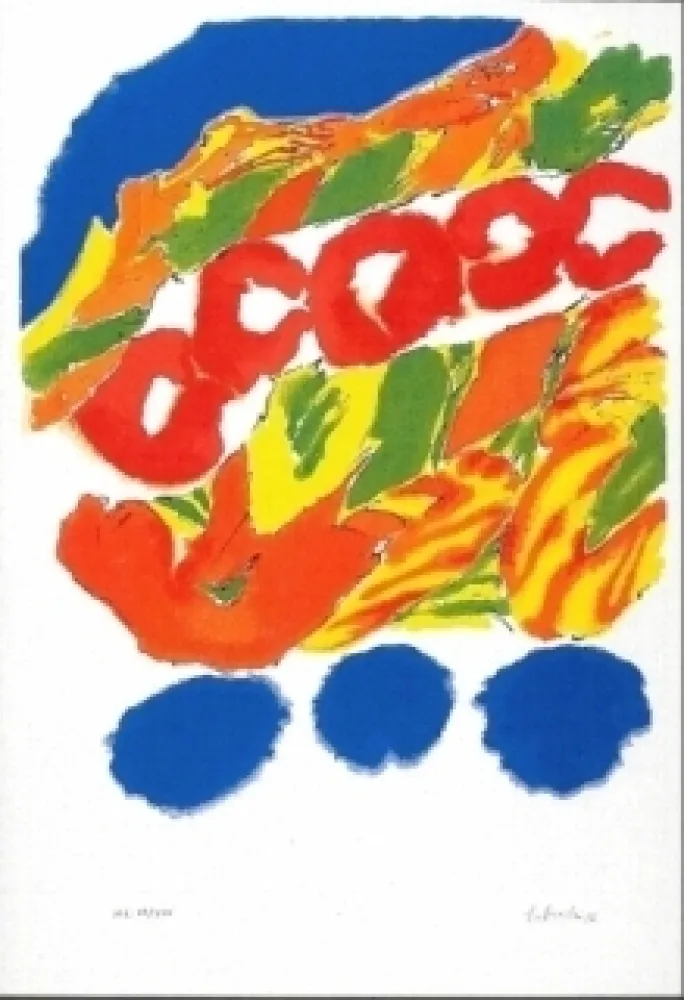 Литография Tabuchi - Sans titre