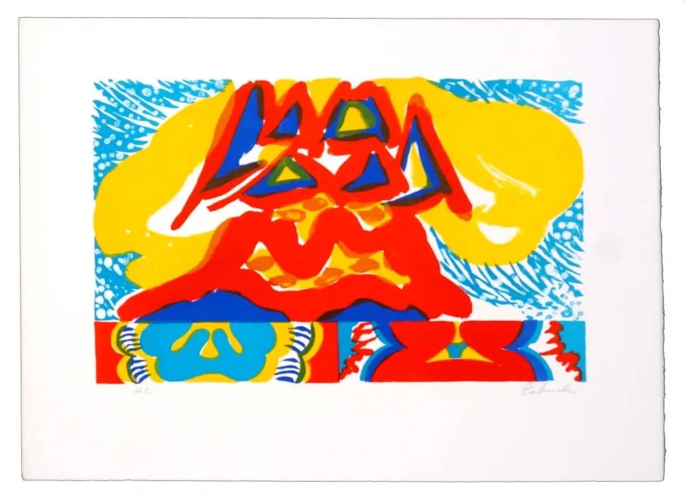 Литография Tabuchi - Sans titre