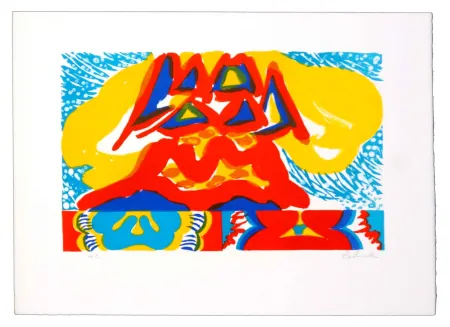 Литография Tabuchi - Sans titre