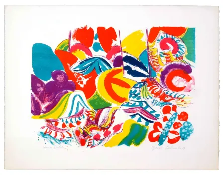 Литография Tabuchi - Sans titre