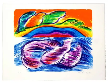 Литография Tabuchi - Sans titre